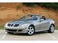 Pewter Metallic - SLK 280 Roadster Photo No. 8