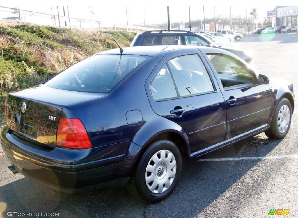 2003 Jetta GL 1.8T Sedan - Galactic Blue Metallic / Black photo #8