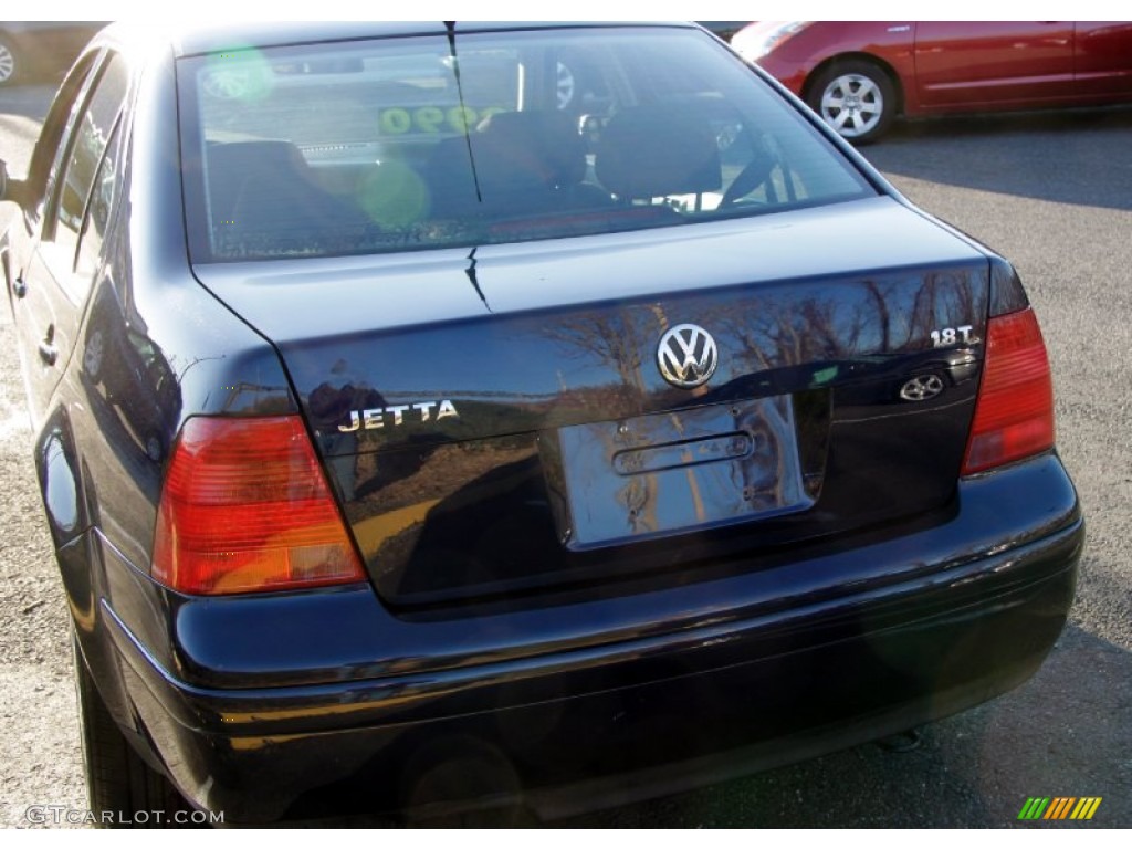 2003 Jetta GL 1.8T Sedan - Galactic Blue Metallic / Black photo #9