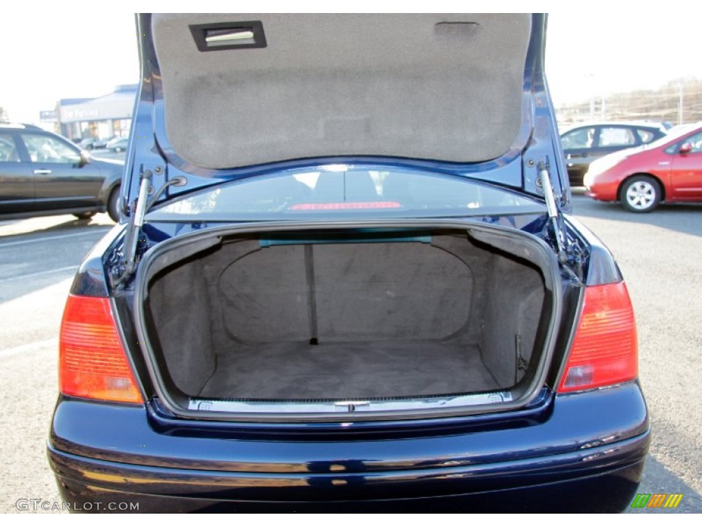 2003 Jetta GL 1.8T Sedan - Galactic Blue Metallic / Black photo #10