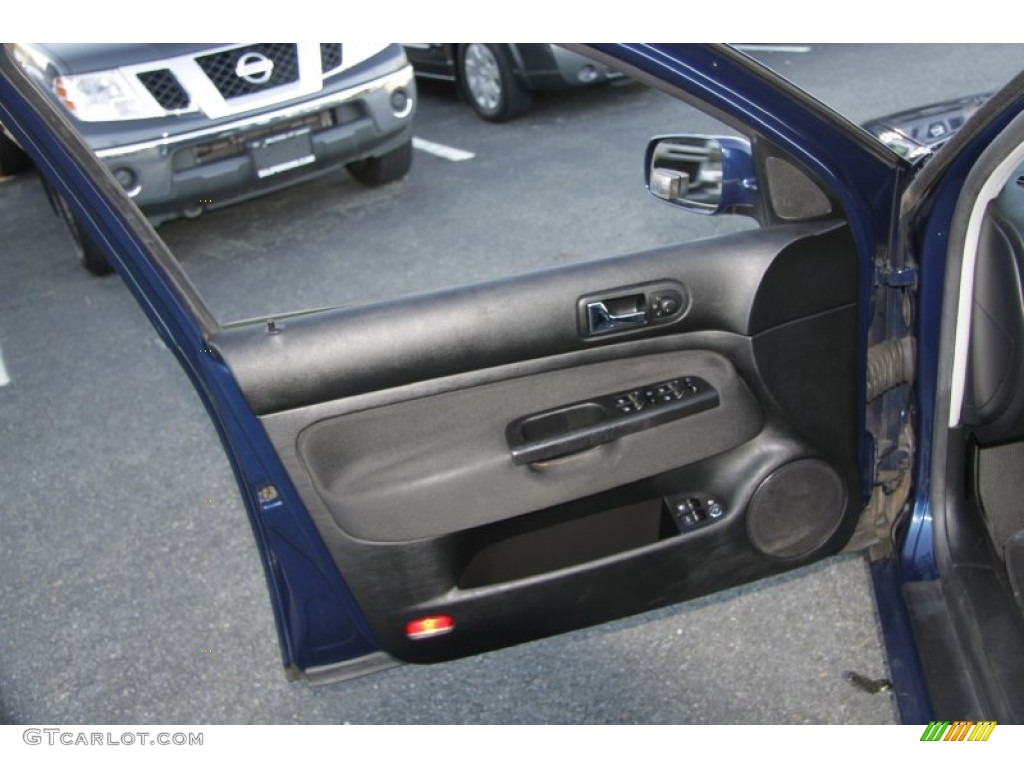 2003 Jetta GL 1.8T Sedan - Galactic Blue Metallic / Black photo #18
