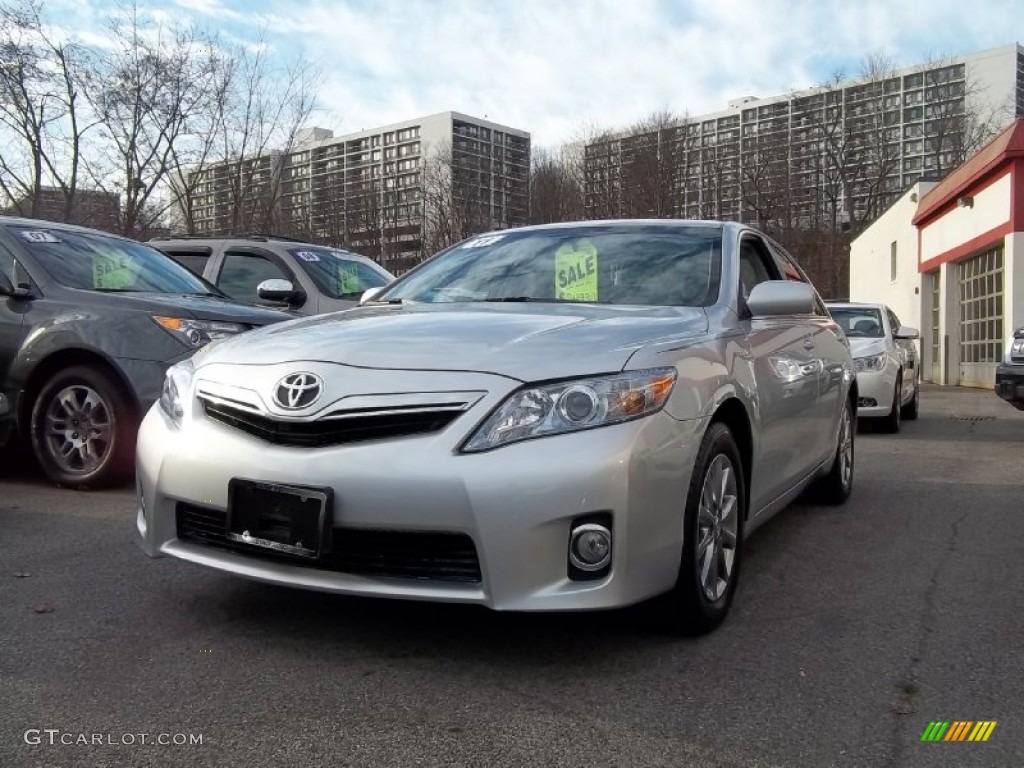 2011 Camry Hybrid - Classic Silver Metallic / Ash photo #1