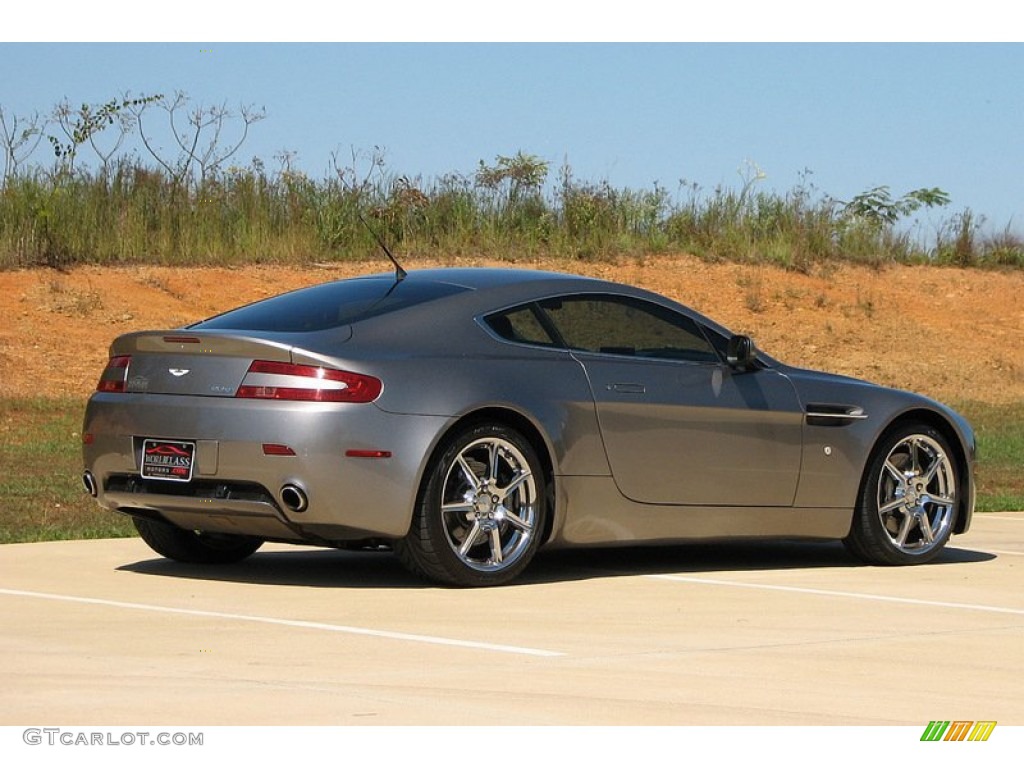 2006 V8 Vantage Coupe - Tungsten Silver / Obsidian Black photo #6