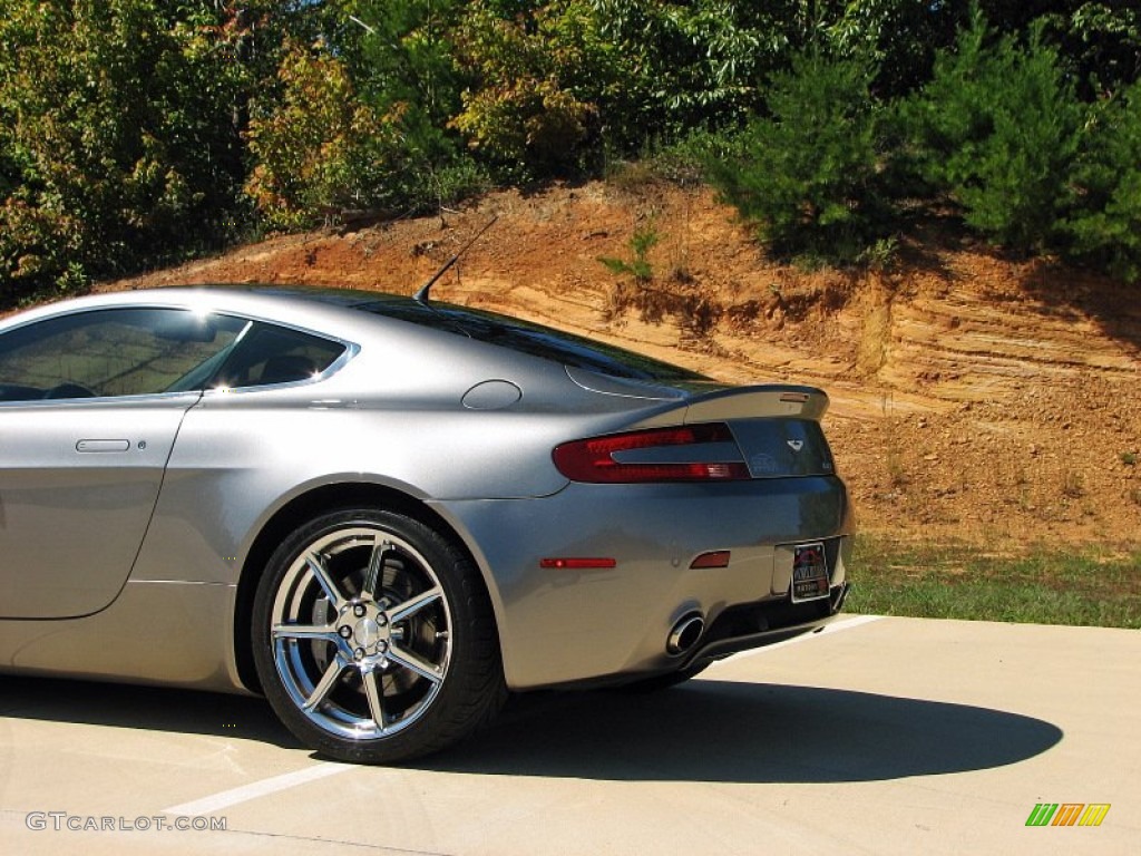 2006 V8 Vantage Coupe - Tungsten Silver / Obsidian Black photo #12