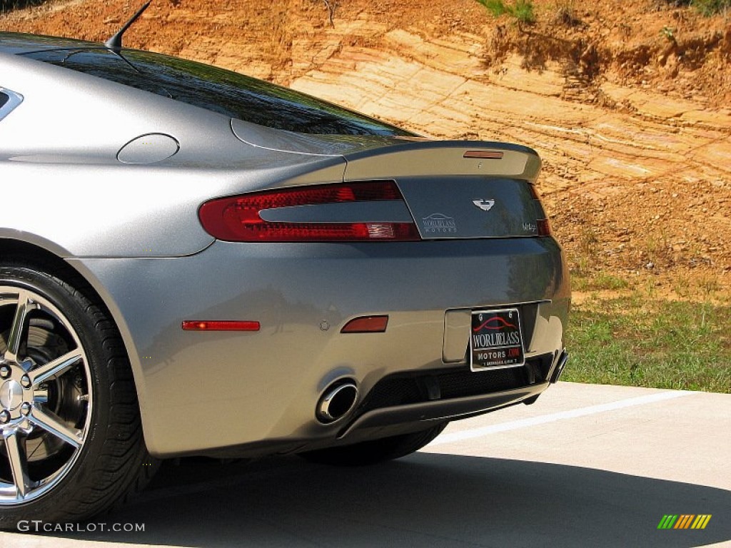 2006 V8 Vantage Coupe - Tungsten Silver / Obsidian Black photo #13