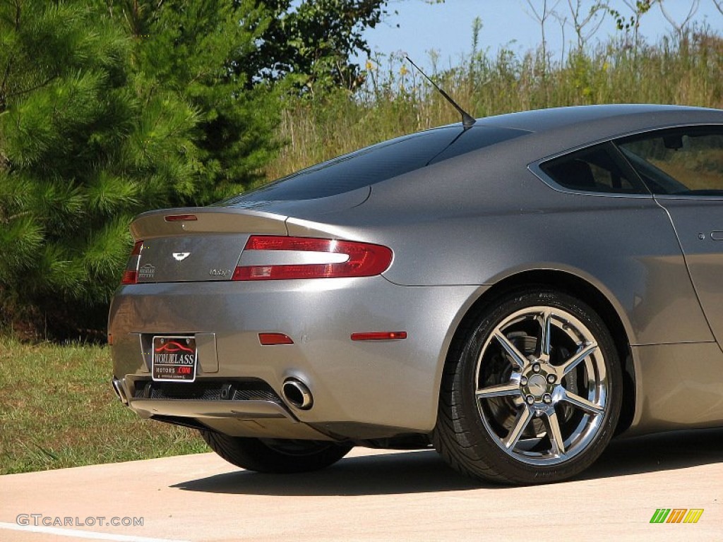 2006 V8 Vantage Coupe - Tungsten Silver / Obsidian Black photo #15
