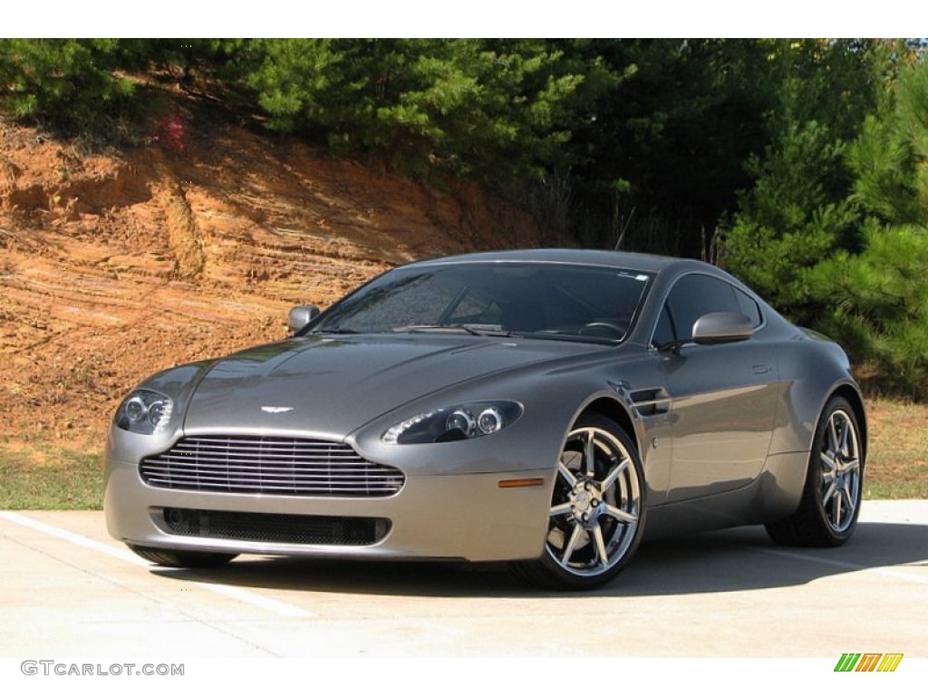 2006 V8 Vantage Coupe - Tungsten Silver / Obsidian Black photo #20