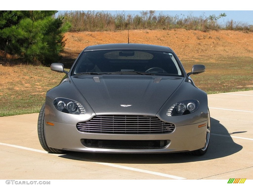 2006 V8 Vantage Coupe - Tungsten Silver / Obsidian Black photo #24