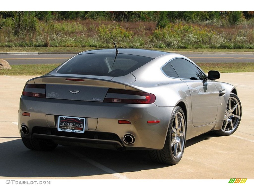 2006 V8 Vantage Coupe - Tungsten Silver / Obsidian Black photo #25