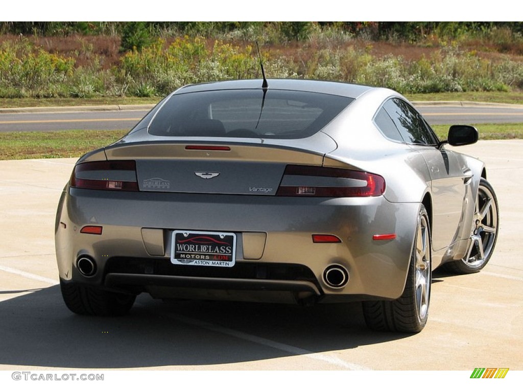 2006 V8 Vantage Coupe - Tungsten Silver / Obsidian Black photo #26