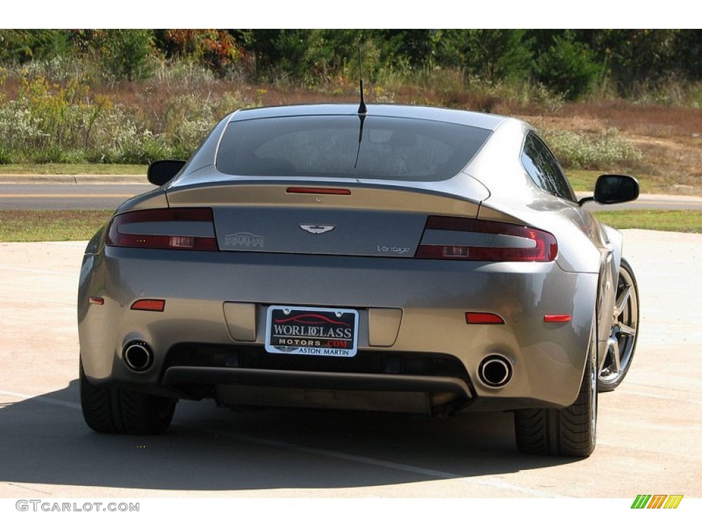 2006 V8 Vantage Coupe - Tungsten Silver / Obsidian Black photo #28