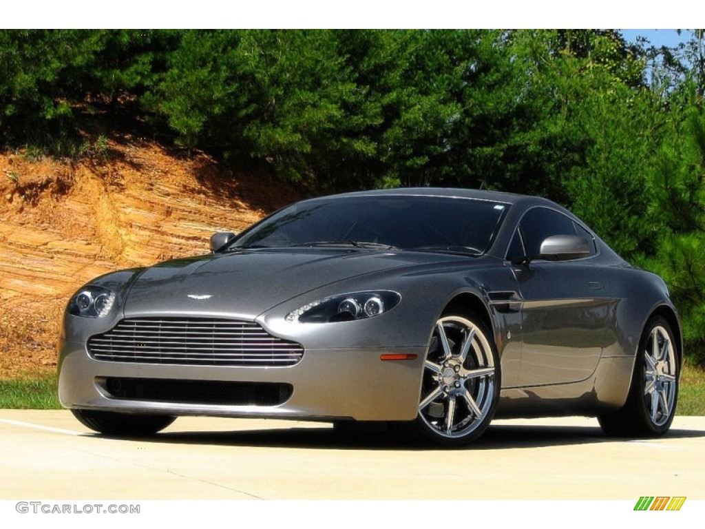 2006 V8 Vantage Coupe - Tungsten Silver / Obsidian Black photo #29