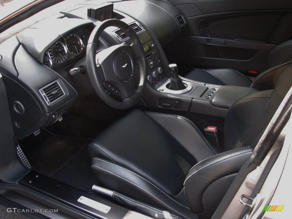 2006 V8 Vantage Coupe - Tungsten Silver / Obsidian Black photo #31