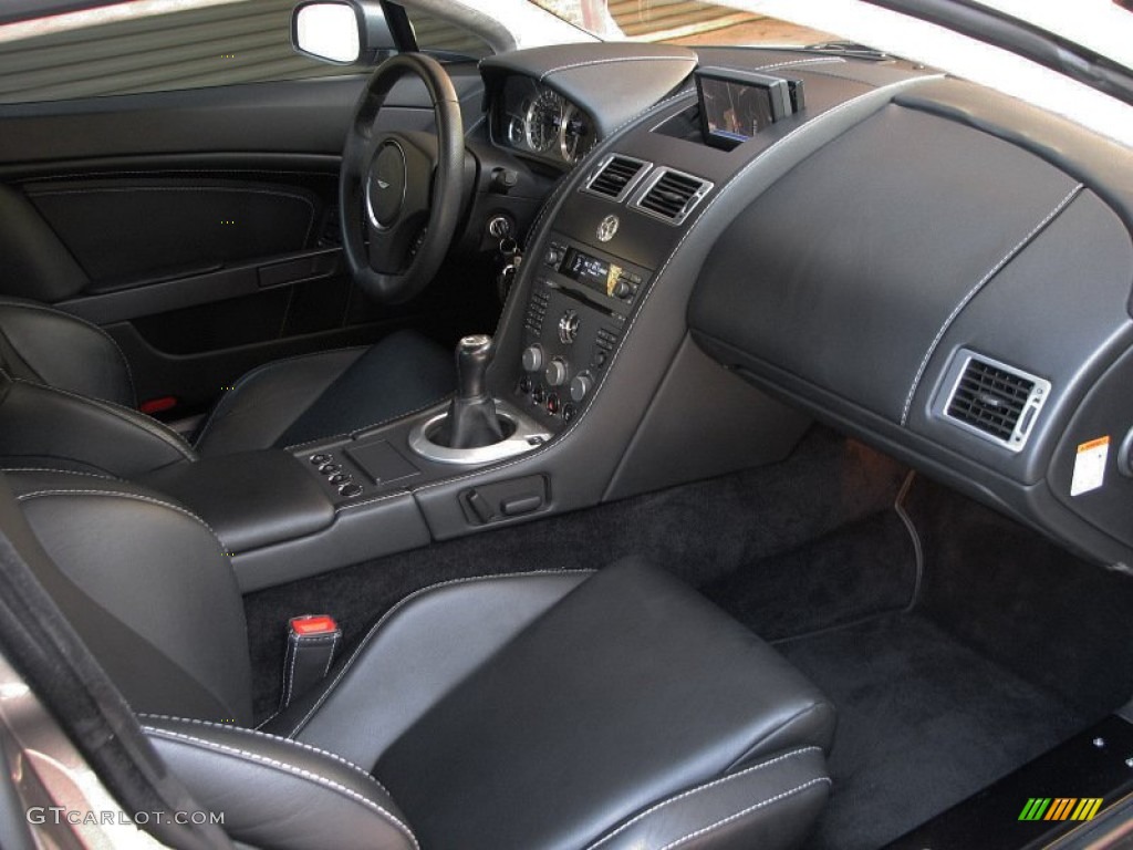 2006 Aston Martin V8 Vantage Coupe Obsidian Black Dashboard Photo #57339607