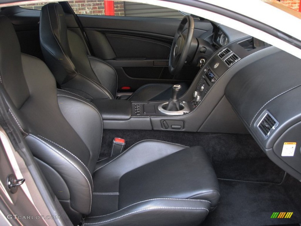 2006 V8 Vantage Coupe - Tungsten Silver / Obsidian Black photo #41