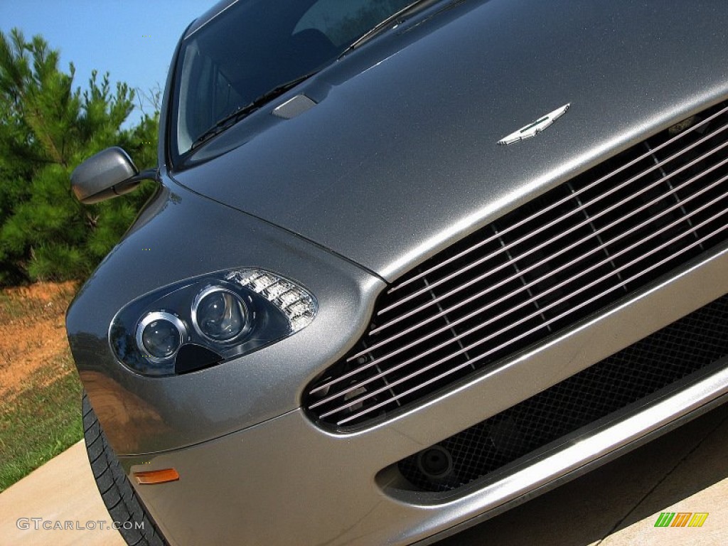 2006 V8 Vantage Coupe - Tungsten Silver / Obsidian Black photo #50