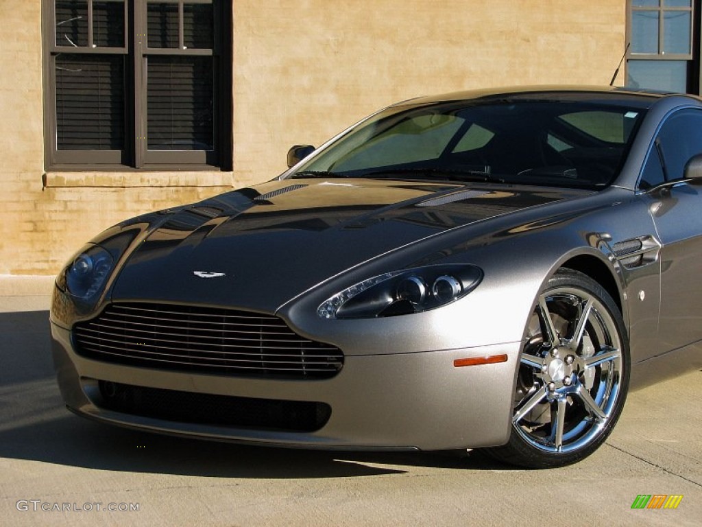 2006 V8 Vantage Coupe - Tungsten Silver / Obsidian Black photo #52