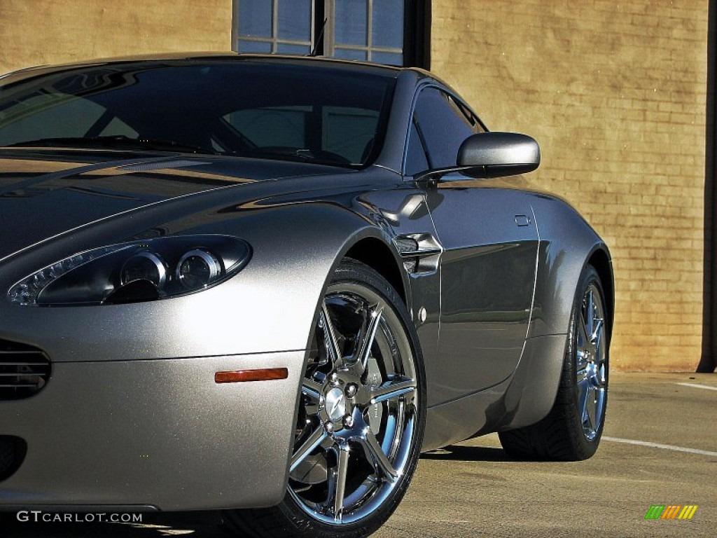 2006 V8 Vantage Coupe - Tungsten Silver / Obsidian Black photo #54