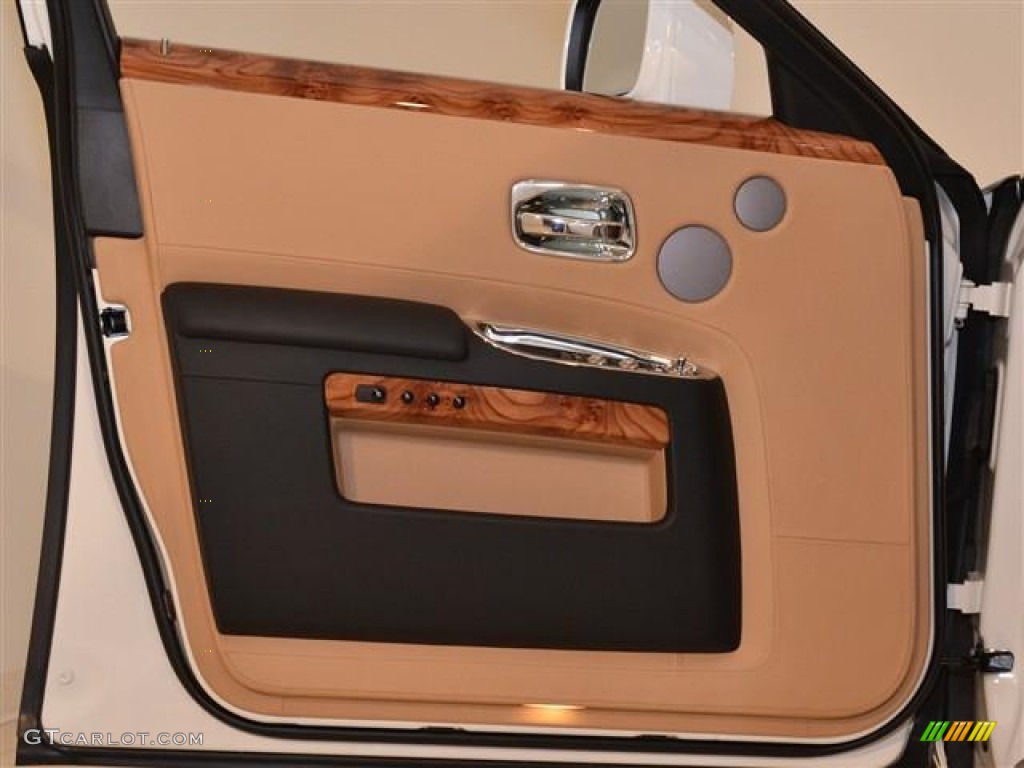 2011 Rolls-Royce Ghost Standard Ghost Model Moccasin Door Panel Photo #57339742