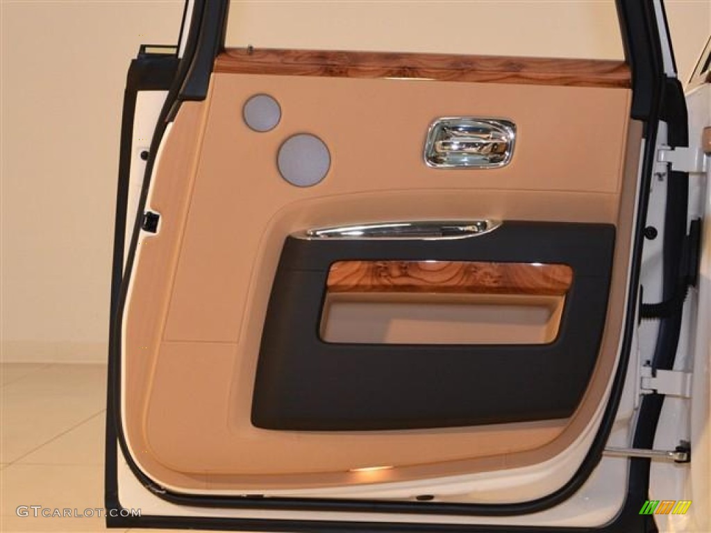 2011 Rolls-Royce Ghost Standard Ghost Model Moccasin Door Panel Photo #57339763