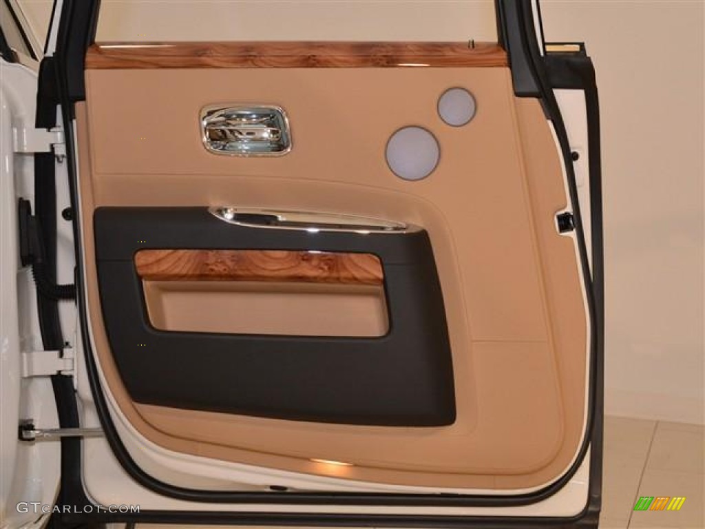 2011 Rolls-Royce Ghost Standard Ghost Model Moccasin Door Panel Photo #57339773