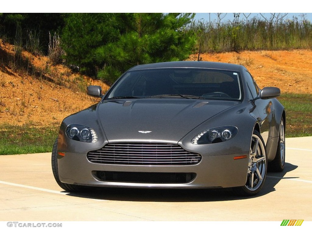 2006 V8 Vantage Coupe - Tungsten Silver / Obsidian Black photo #60