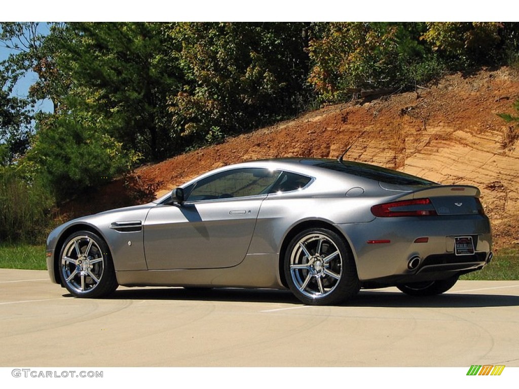 2006 V8 Vantage Coupe - Tungsten Silver / Obsidian Black photo #61