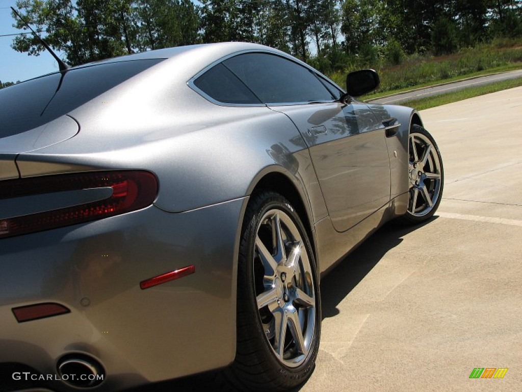 2006 V8 Vantage Coupe - Tungsten Silver / Obsidian Black photo #62