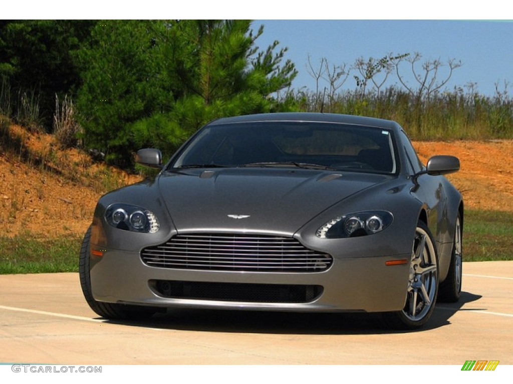 2006 V8 Vantage Coupe - Tungsten Silver / Obsidian Black photo #64