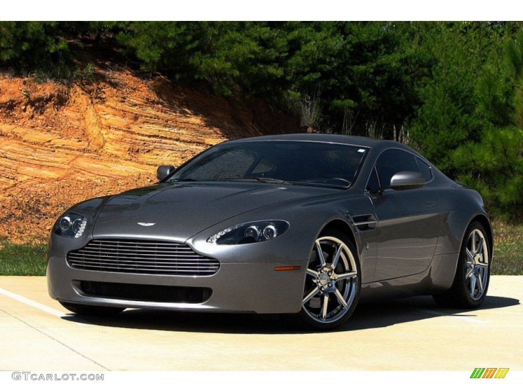 2006 V8 Vantage Coupe - Tungsten Silver / Obsidian Black photo #67