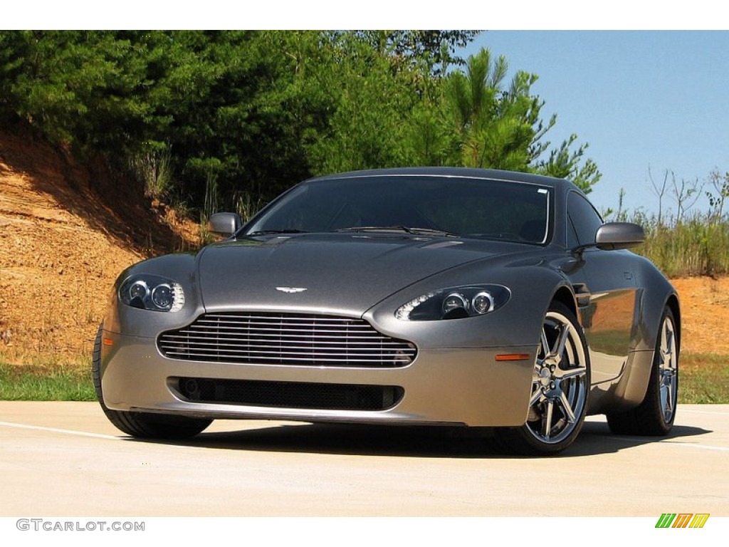 2006 V8 Vantage Coupe - Tungsten Silver / Obsidian Black photo #72