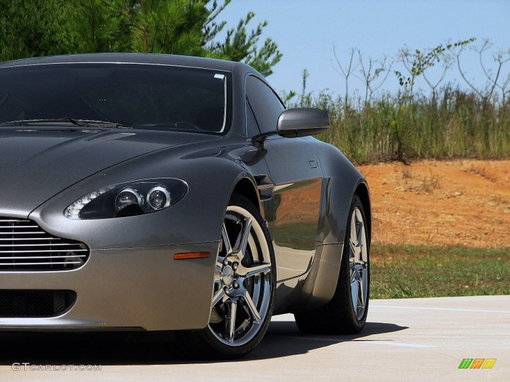 2006 V8 Vantage Coupe - Tungsten Silver / Obsidian Black photo #74