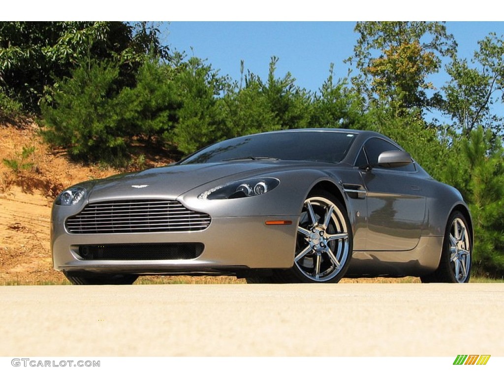 2006 V8 Vantage Coupe - Tungsten Silver / Obsidian Black photo #80