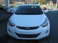 2012 Shimmering White Hyundai Elantra Limited  photo #3