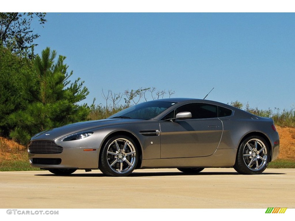 2006 V8 Vantage Coupe - Tungsten Silver / Obsidian Black photo #96