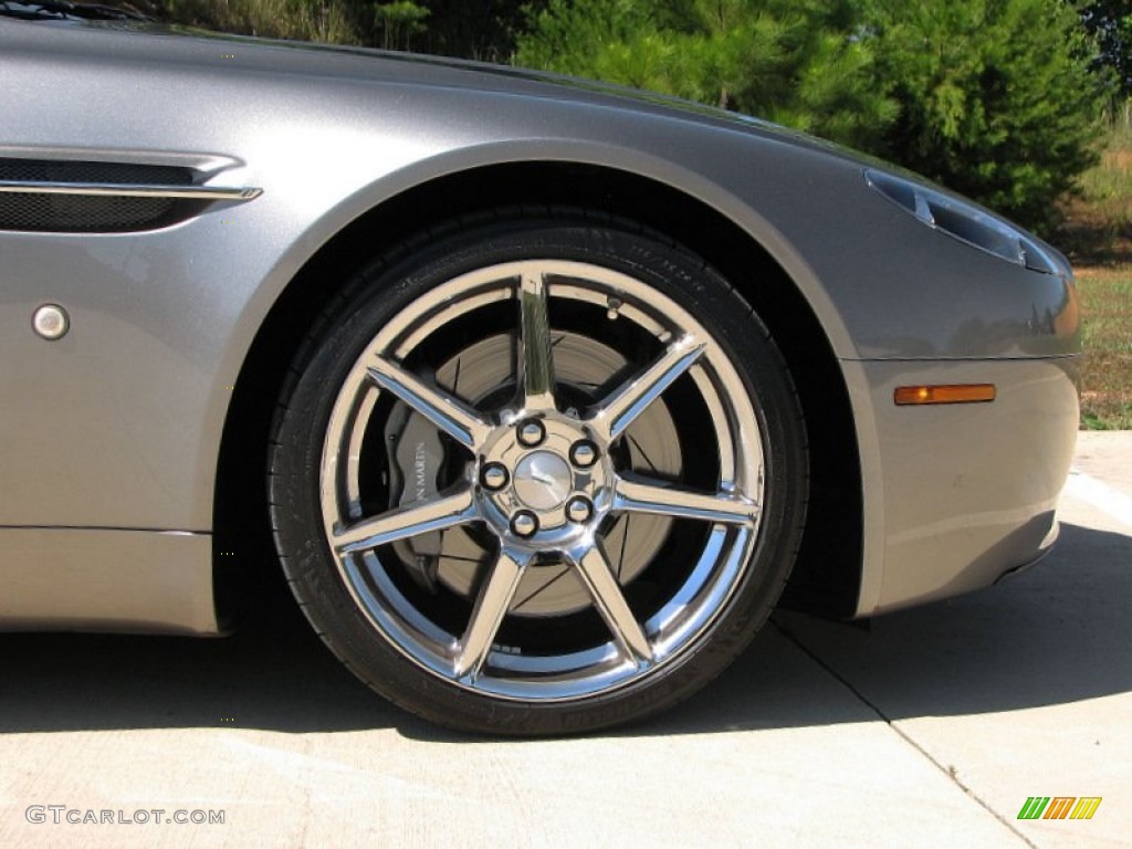 2006 V8 Vantage Coupe - Tungsten Silver / Obsidian Black photo #104
