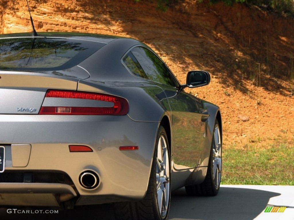 2006 V8 Vantage Coupe - Tungsten Silver / Obsidian Black photo #107