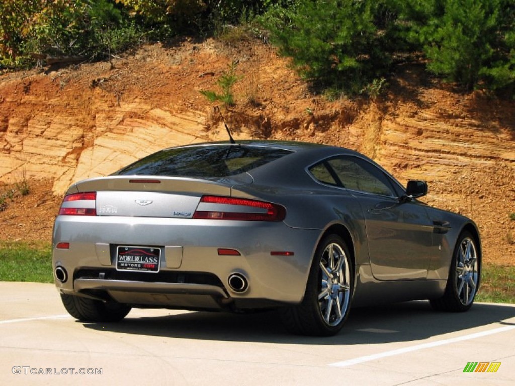 2006 V8 Vantage Coupe - Tungsten Silver / Obsidian Black photo #108