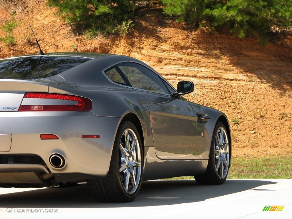 2006 V8 Vantage Coupe - Tungsten Silver / Obsidian Black photo #110