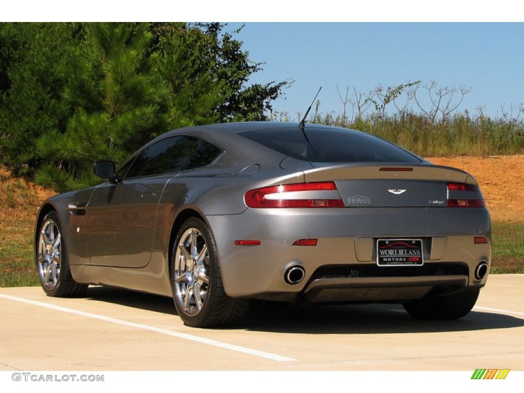 2006 V8 Vantage Coupe - Tungsten Silver / Obsidian Black photo #111