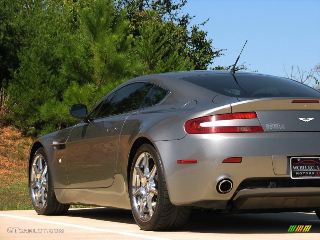 2006 V8 Vantage Coupe - Tungsten Silver / Obsidian Black photo #112