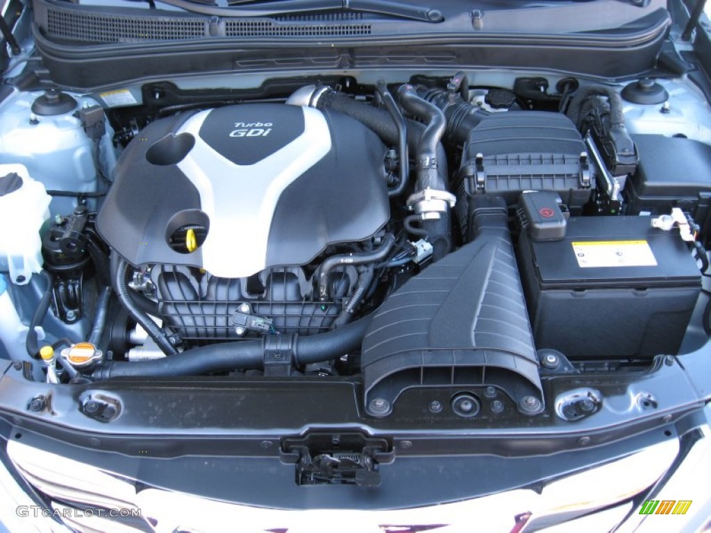 2012 Hyundai Sonata Limited 2.0T Engine Photos
