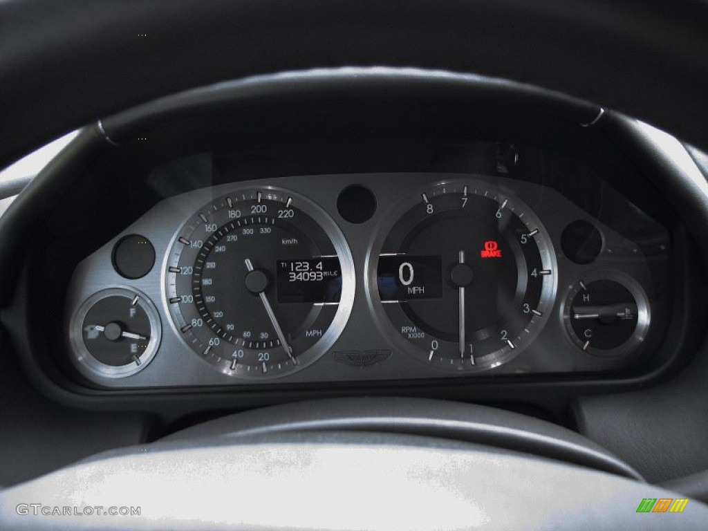 2006 Aston Martin V8 Vantage Coupe Gauges Photo #57340372