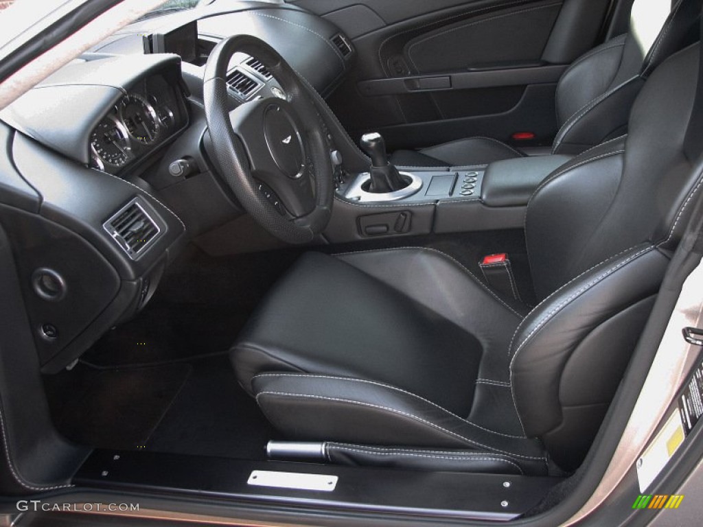 2006 V8 Vantage Coupe - Tungsten Silver / Obsidian Black photo #123