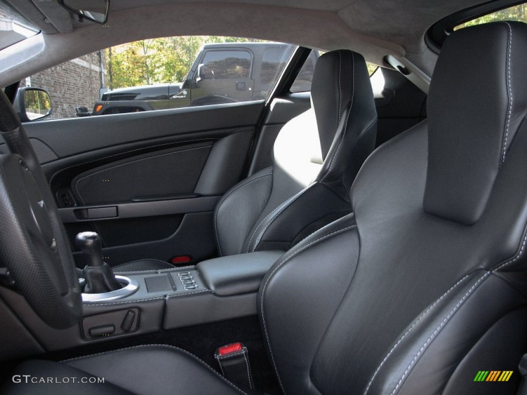 2006 V8 Vantage Coupe - Tungsten Silver / Obsidian Black photo #125