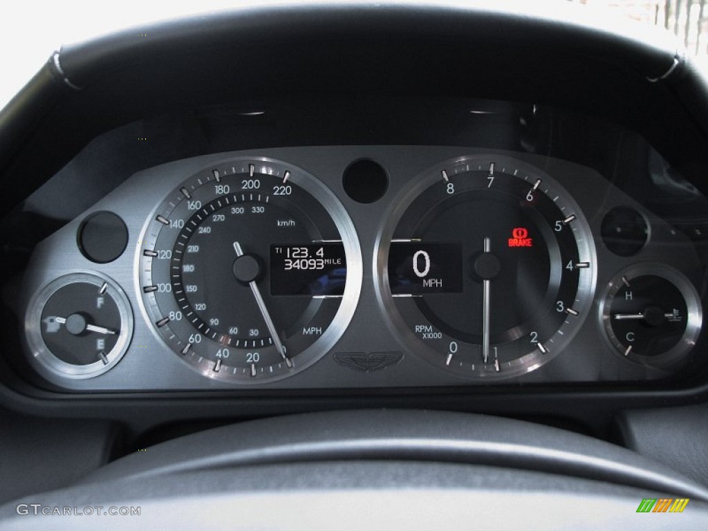 2006 Aston Martin V8 Vantage Coupe Gauges Photo #57340495