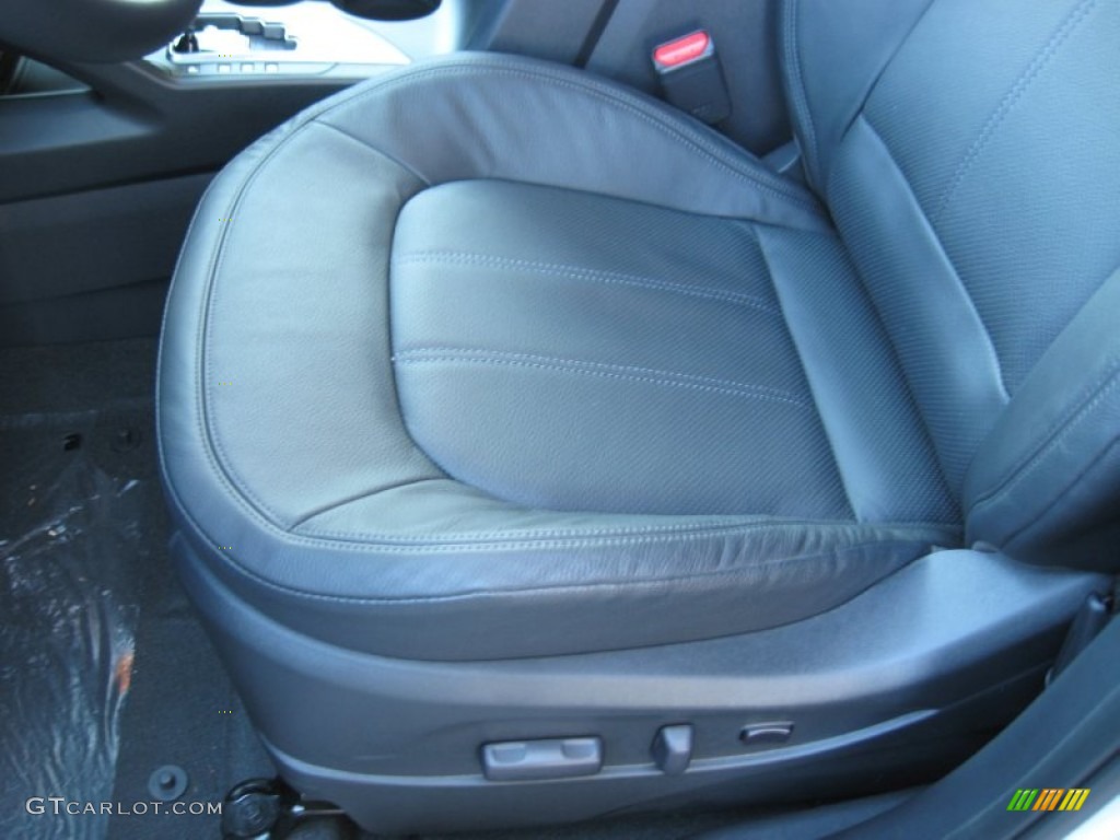 2012 Tucson Limited AWD - Diamond Silver / Black photo #15