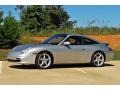 2003 Arctic Silver Metallic Porsche 911 Targa  photo #19