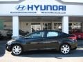 2012 Black Noir Pearl Hyundai Elantra Limited  photo #1