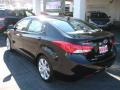 2012 Black Noir Pearl Hyundai Elantra Limited  photo #8